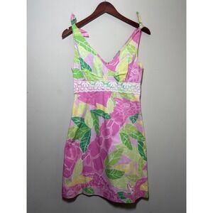 vintage lilly pulitzer dress Size 2 With Lace Waist